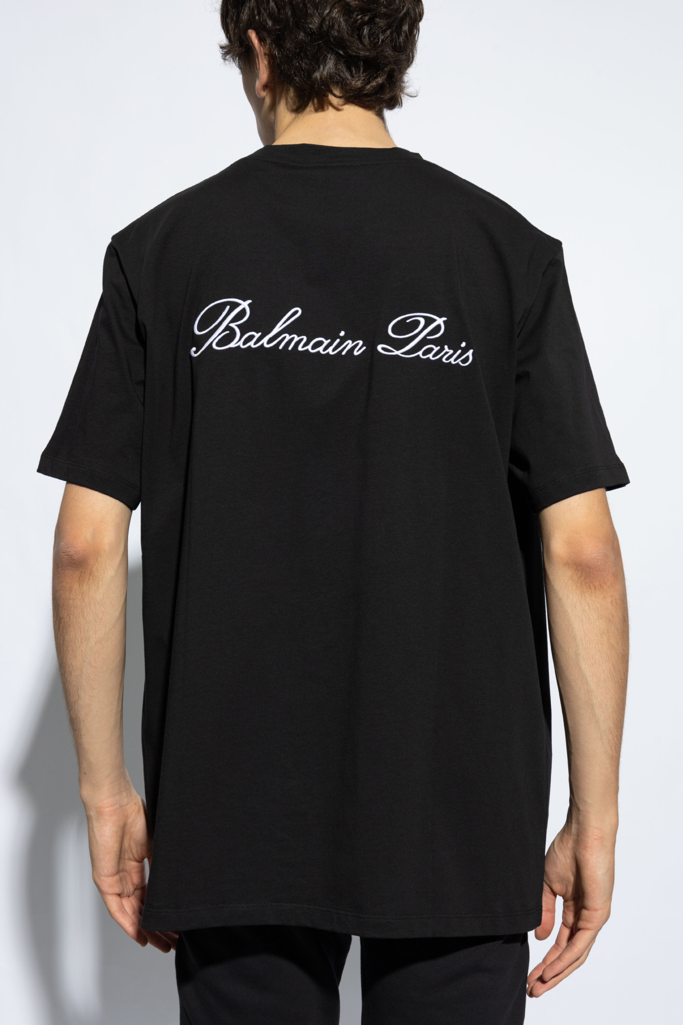 Balmain T-shirt with logo | Men's Clothing | Vitkac